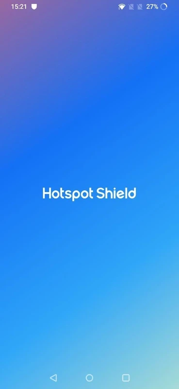 Hotspot Shield VPN — captură de ecran 1