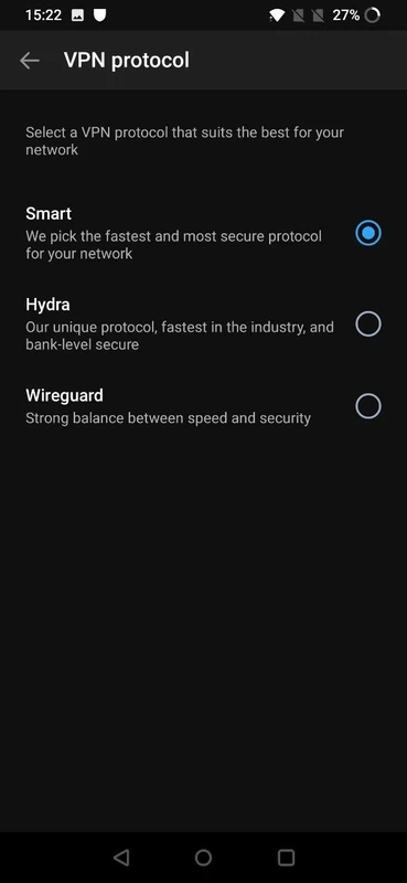 Hotspot Shield VPN — captură de ecran 5